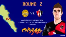 El conjunto Rojinegro decoró sus redes a lo Street Fighter