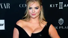 Kate Upton, en la semana de la moda en NY