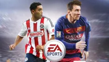 Marco Fabián y Messi, en la portada de FIFA 16