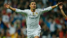 CR7 festeja un gol del Real Madrid