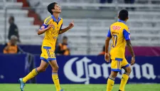 Damm celebra tras abrir el marcador