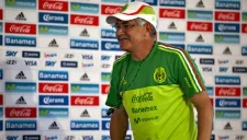 Ricardo Ferretti, en conferencia de prensa con el Tri