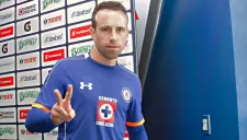 Gerardo Torrado al finalizar una conferencia de prensa