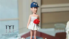 Así luce el pastel de Tom Brady