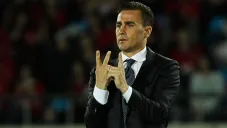 Cannavaro, durante un partido en China