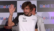 Fernando Alonso en conferencia de prensa
