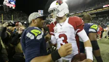 Wilson y Palmer al término del partido