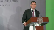 Alfredo Castillo durante un evento