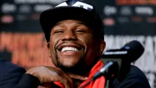 Mayweather en conferencia de prensa