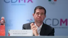 Alfredo Castillo, titular de Conade, durante un evento