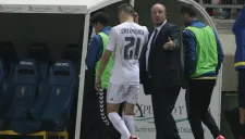 Rafa Benítez en partido contra el Cádiz