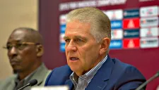 Carlos Padilla durante conferencia de prensa