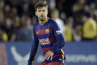 Gerard Piqué, en un juego del Barcelona