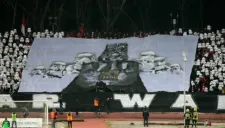 La porra del CSKA Sofia realiza un mosaico de Star Wars