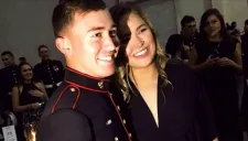 Ronda Rousey con Jarrod Haschert en el baile