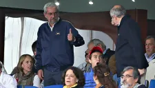 Enrique Graue, en un juego de Pumas