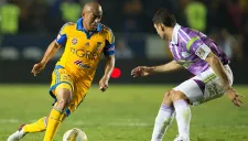 Egidio Arévalo en partido con Tigres