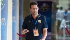 Antonio Sancho durante el draft