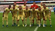 América posa para la foto previo a un encuentro