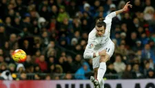 Bale saca disparo en juego del Real Madrid