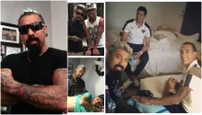 Él es 'Ritual', un tatuador popular entre jugadores