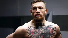 McGregor, posando en una sesión de foto