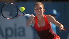 Simona, en el partido contra Pliskova