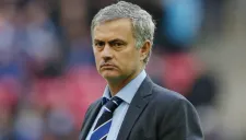 Mourinho, en partido con el Chelsea