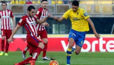 Koke pelea un balón en el duelo frente a Las Palmas