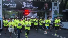 Así lució la línea de salida de la competición