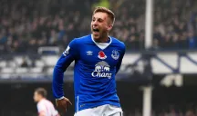 Gerard Deulofeu festeja gol con Everton