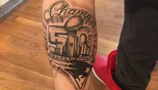 Éste es el tatuaje que se hizo el aficionado de los Pats