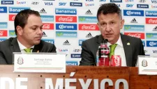 Osorio durante una conferencia de prensa
