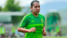 Charlyn Corran en práctica del Tri