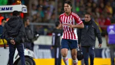 Salcedo en partido correspondiente a la Jornada 4 de la Liga MX