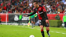 Rodrigo Salinas, en posesión del balón