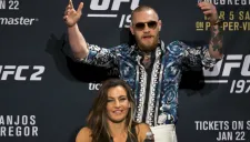 McGregor en un evento de la UFC