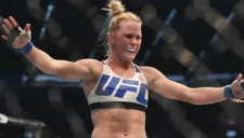 Holly Holm después de su pelea con Ronda Rousey