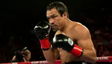 Juan Manuel Márquez en una pelea