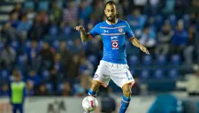 Víctor Vázquez, disputando un partido en el Estadio Azul