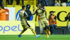Yimmi Chará festeja su gol con Dorados