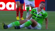 Nayeli Rangel se queja de una lesión