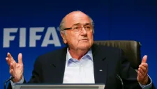 Joseph Blatter, en conferencia de prensa