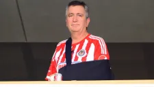 Vergara observa un juego de Chivas