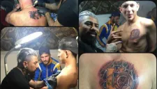 César Ritual presumió los tatuajes de los Gignac en Instagram