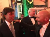 Almeyda y Sampaoli en los Premios Univisión TDN