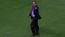 Tomás Boy durante el Clásico Joven