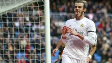 Bale celebra un gol con el Real Madrid