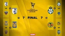 Así se jugarán las Semifinales de la Concachampions