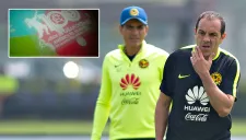 Cuauhtémoc Blanco en el entrenamiento de América